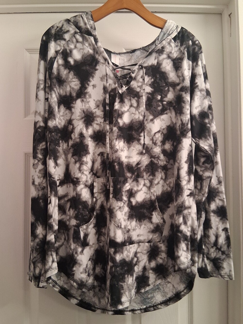 Nobo Tie Dyed Printed Hoodie Long Sleeve Juniors XXXL 21